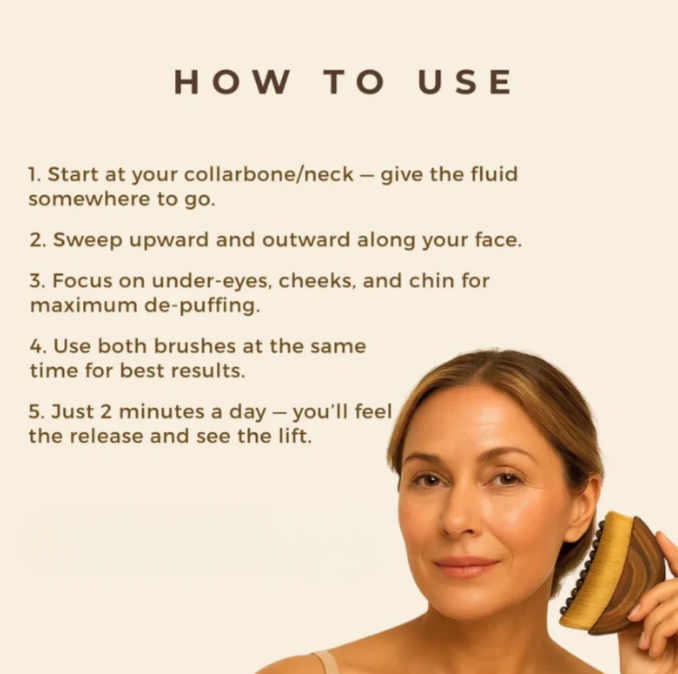 Lymphatic Counter Face Brush